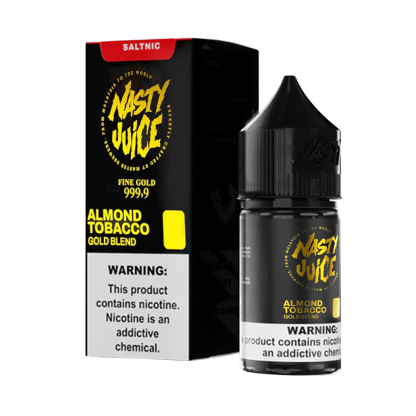 Líquido Nasty Juice - Gold Blend - Almond Tobacco - Tobacco Series