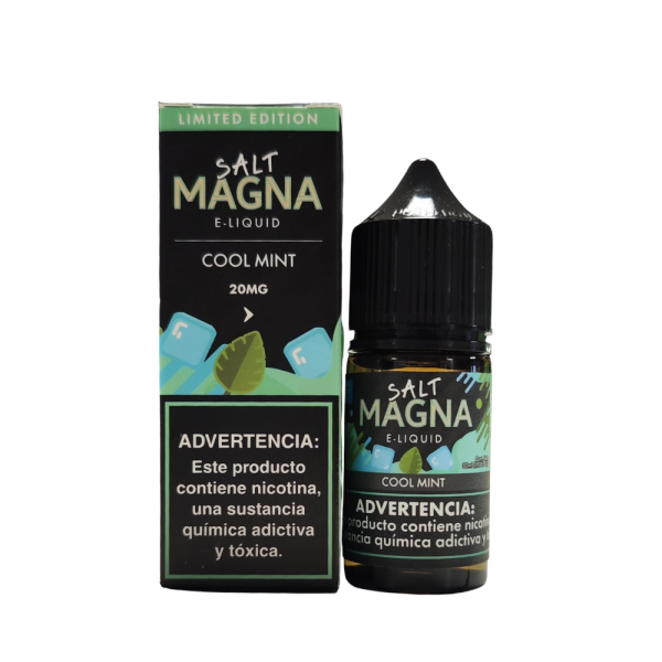 líquido salt mint - Líquido Magna e-Liquid Salt - Cool Mint - Edição Limitada