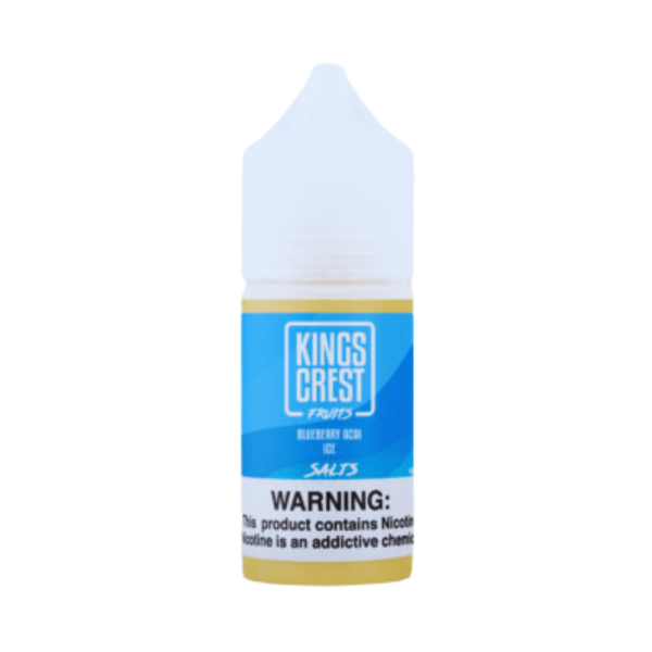 líquido salt nic - Líquido Kings Crest Salt - Blueberry Açaí Ice - Fruits