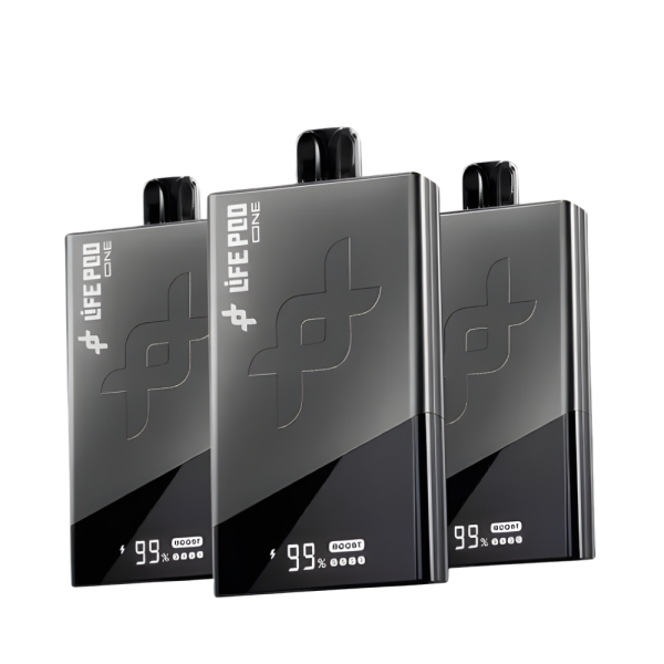 pod descartável 40000 puffs - Pod Descartável Life Pod - The One - Titanium - 40.000 Puffs