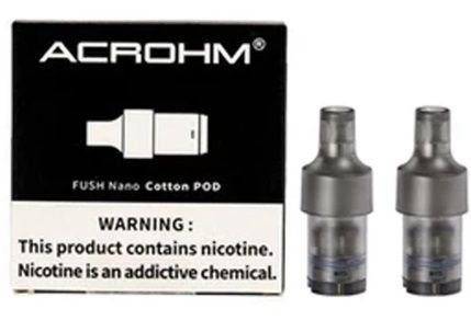 pod reposição fush nano - Pod de reposição Fush Nano - Acrohm