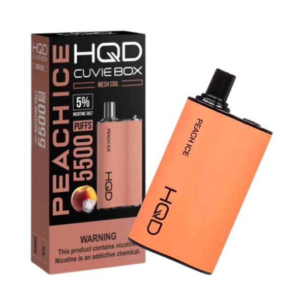 pod descartável - Pod Descartável HQD Cuvie Box - 5.500 Puffs