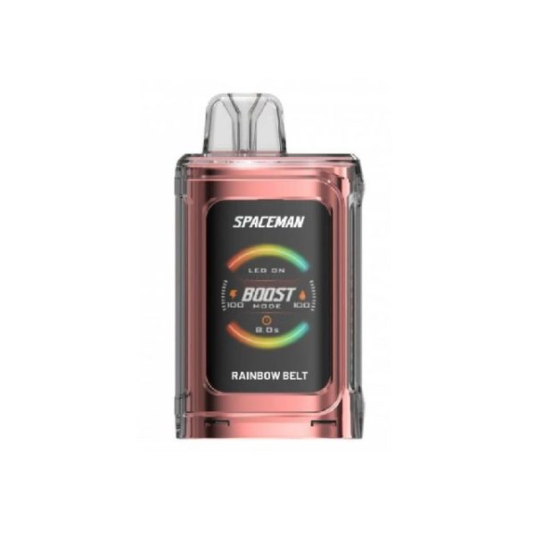 pod descartável 20000 puffs - Pod Descartável Spaceman Smok - 20.000 puffs - Rainbow Belt
