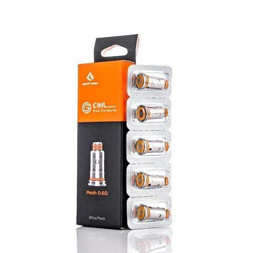 resistência coil 0.6ohm - Resistência / Coil 0.6ohm Mesh para Pod Aegis 18W / Wenax / Wenax SC - Geekvape