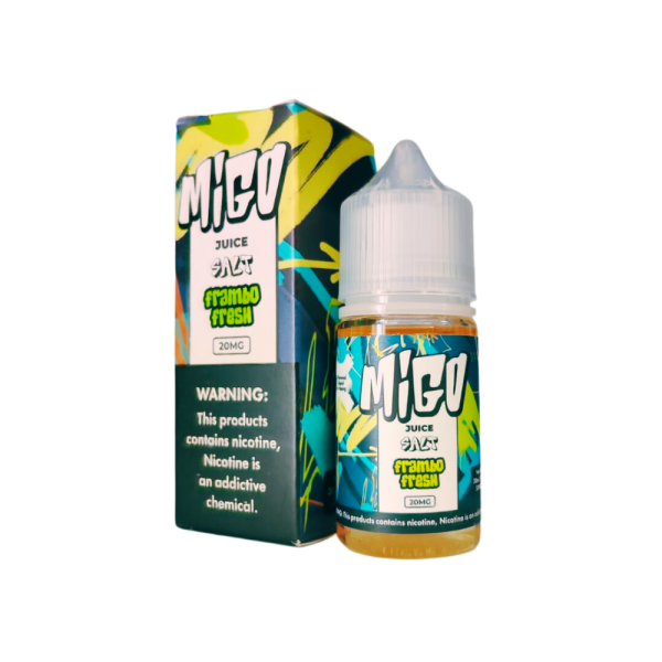 líquido nic salt - Líquido Migo Salt - Frambo Fresh