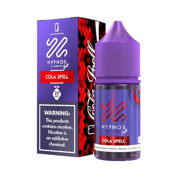 líquido salt cola - Líquido Hypnos Salt - Cola Spell Refrescante - Hypnos