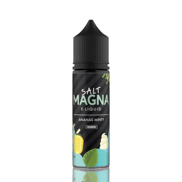 líquido salt mentolado - Líquido Magna e-Liquid Salt - Ananas Minty - Mint