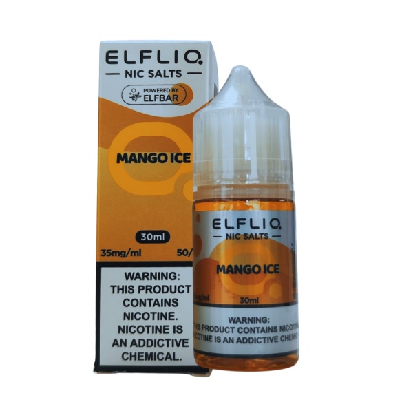 líquido nic salt - Líquido Elf Liq Salt - Elf Bar - Mango Ice