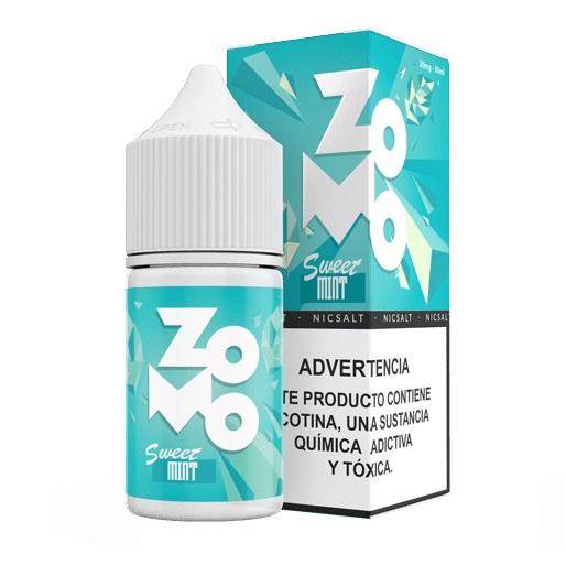 líquido salt mentolado - Líquido Zomo Salt - Sweet Mint