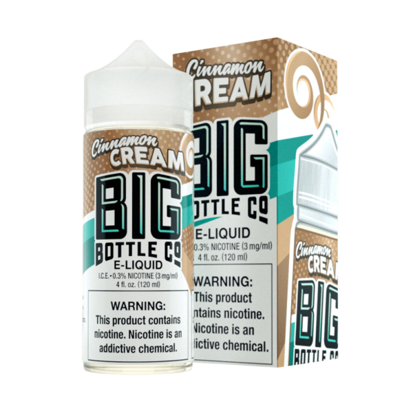 e-liquid cremoso canela - Liquido Big Bottle Co. - Cinnamon Cream