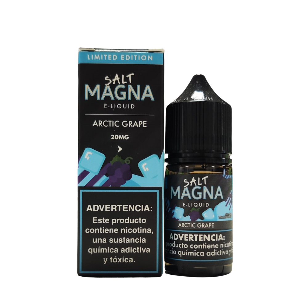 8c97a459e5273eb722147224d25b2ffe.png líquido nic salt - Líquido Magna e-Liquid Salt - Arctic Grape - Edição Limitada