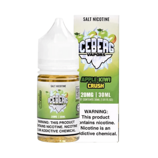 líquido salt nic - Líquido Iceberg Vapors Salt - Ice Apple Kiwi Crush