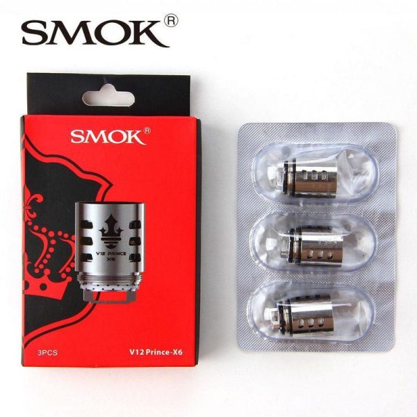 resistência tfv12 prince - Resistência / Coil para TFV12 Prince - Dual Mesh - Smok