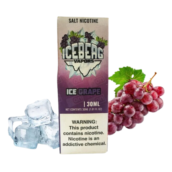 líquido salt nic - Líquido Iceberg Vapors Salt - Ice Grape