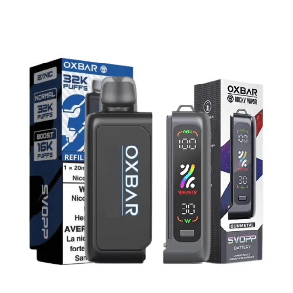 combo bateria refil pod descartável - Combo Bateria Svopp  + Refil para Pod Descartável G32K