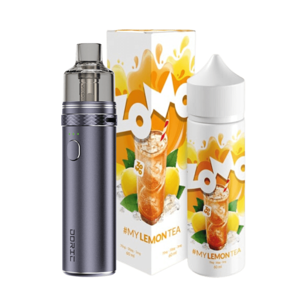 combo pod doric 60 - Combo Pod Doric 60 + Líquido Zomo Lemon Tea