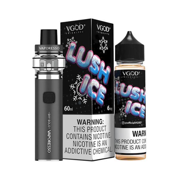 combo vape - Combo Vape Sky Solo + Líquido VGod Watermelon Ice