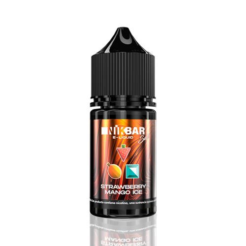 líquido salt nic - Líquido Nikbar Salt - Strawberry Mango Ice