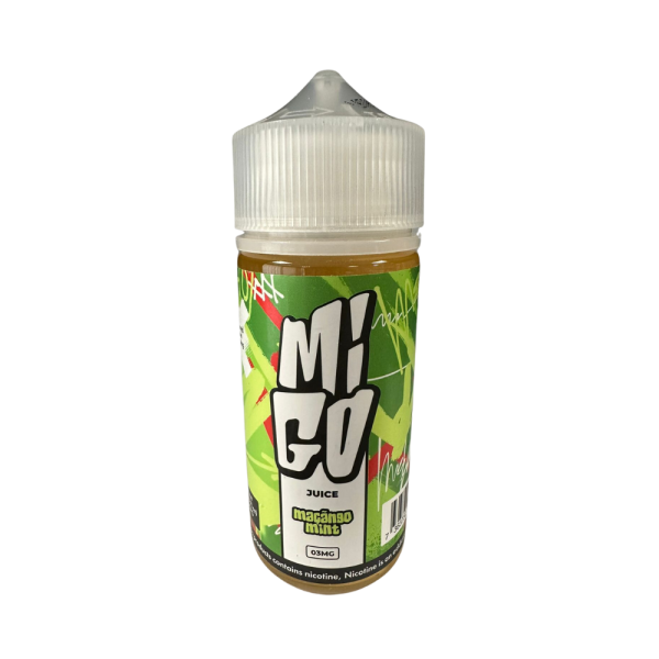 líquido mentolado - Líquido Migo - 100ml - Maçãngo Mint