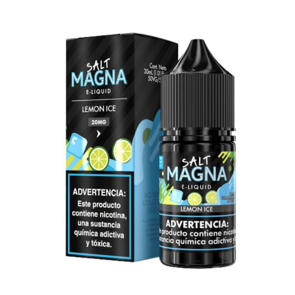 líquido salt nic - Líquido Magna e-Liquid Salt - Lemon Ice - Edição Limitada