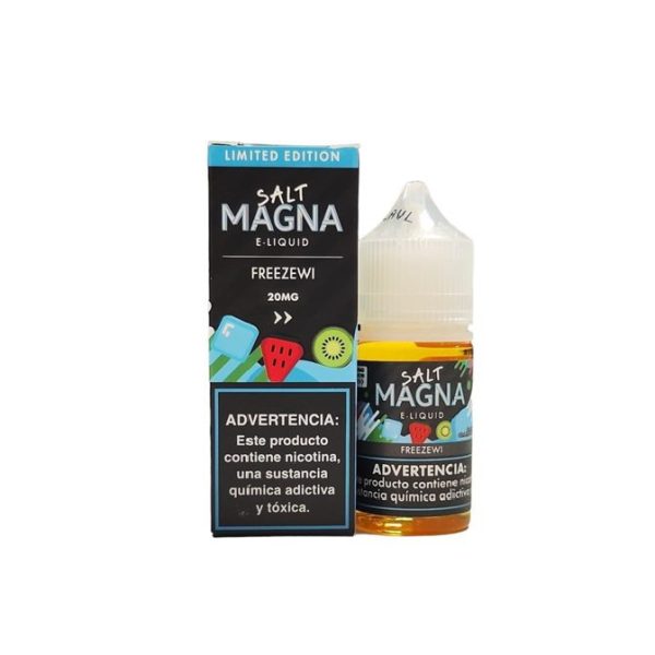 líquido salt mentolado - Líquido Magna e-Liquid Salt - Freezewi - Edição Limitada