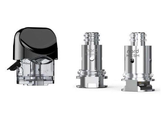 pod reposição nord - Pod (Cartucho) de Reposição para Nord - Coils Mesh 0.6 e Regular 1.4 - SMOK