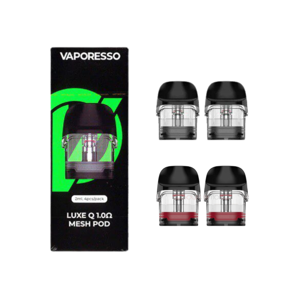 pod reposição luxe q - Pod (Cartucho) Reposição Luxe Q / Luxe QS / Luxe Q2 / Luxe Q2 SE Mesh - Vaporesso