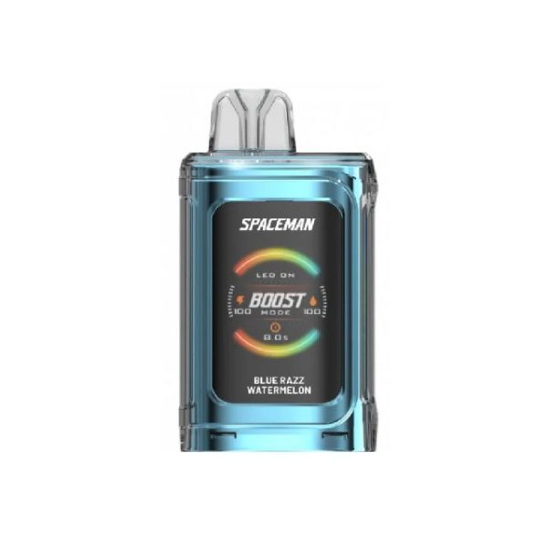 pod descartável 20000 puffs - Pod Descartável Spaceman Smok - 20.000 puffs - Blue Razz Watermelon