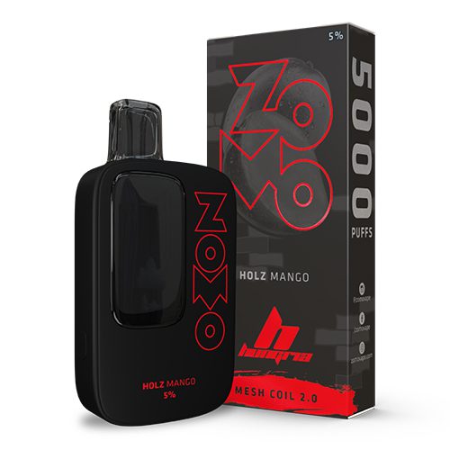 pod descartável zomo - Pod descartável Zomo - Hungria 2.0 - 5000 puffs - Holz Mango
