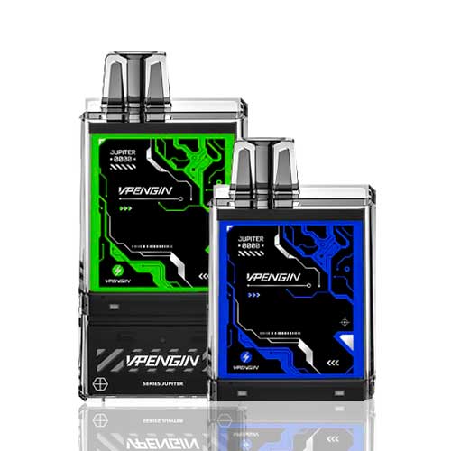 pod descartável vapengin - Pod descartável Vapengin Jupiter - 20.000 puffs - Kiwi Passion Fruit Guava Ice + Berry Grape Mix Ice
