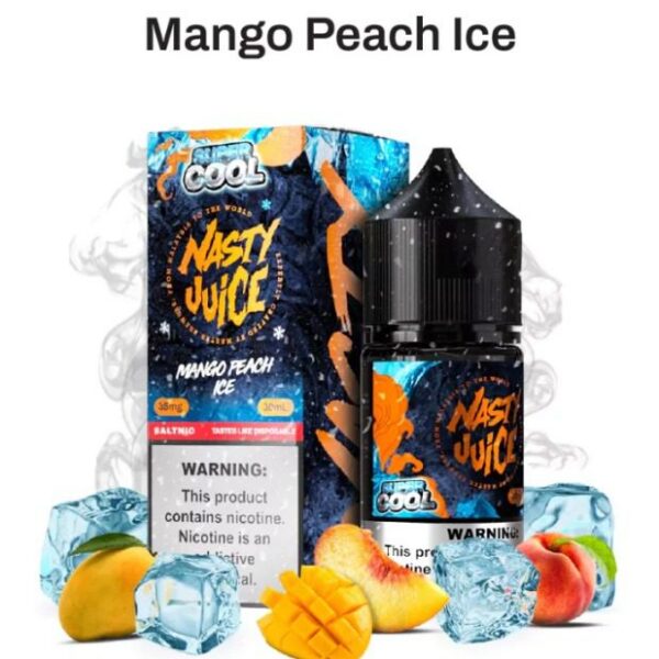 Líquido Nasty Juice Salt – Super Cool - Mango Peach Ice