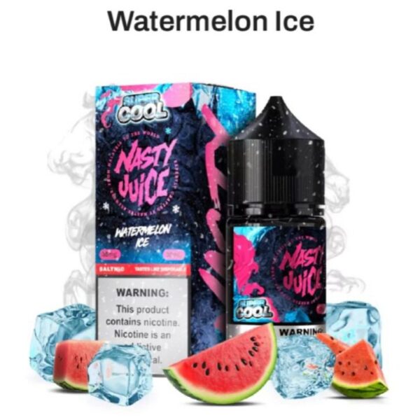 Líquido Nasty Juice Salt – Super Cool - Watermelon Ice