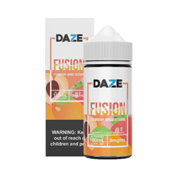 líquido 7 Daze - Líquido 7 Daze Reds Apple E-juice - Fusion - Strawberry Mango Nectarine - ICED