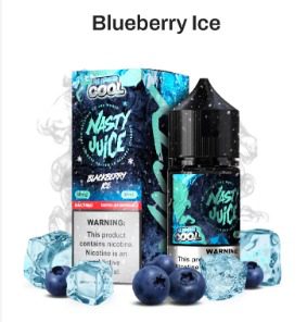 líquido salt ice - Líquido Nasty Juice Salt – Super Cool - Blueberry Ice