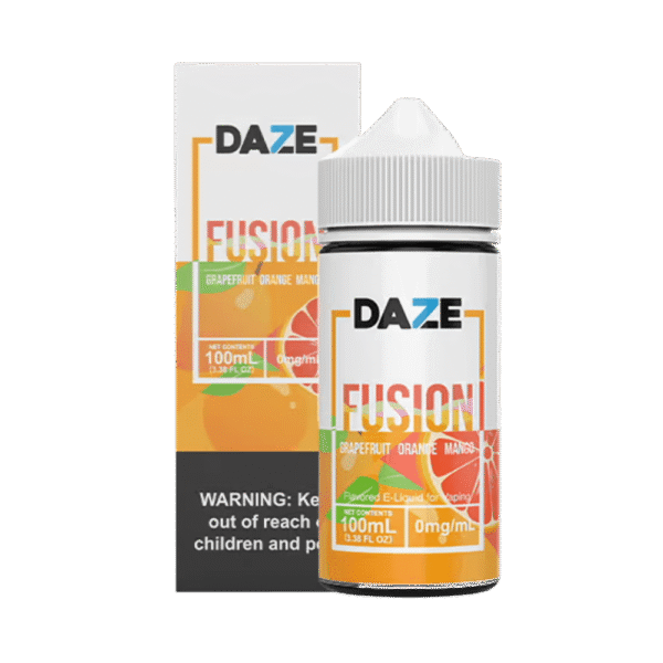líquido 7 daze - Líquido 7 Daze Reds Apple E-juice - Fusion - Grapefruit Orange Mango - ICED