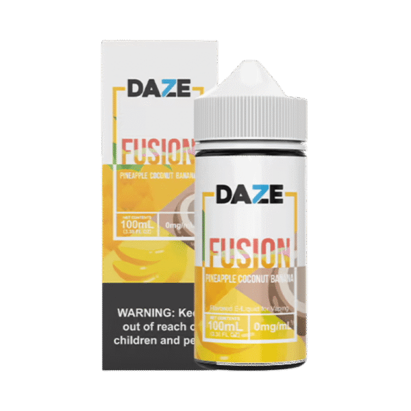 Líquido 7 Daze Reds Apple E-juice - Fusion - Pineapple Coconut Banana - ICED