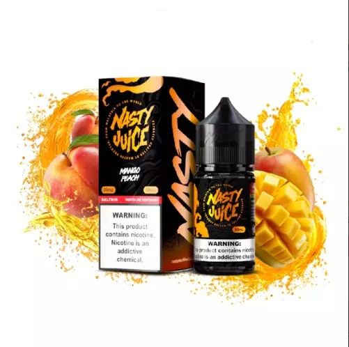 nic salt mango peach - Líquido Nasty Juice Salt – Smooth Series - Mango Peach
