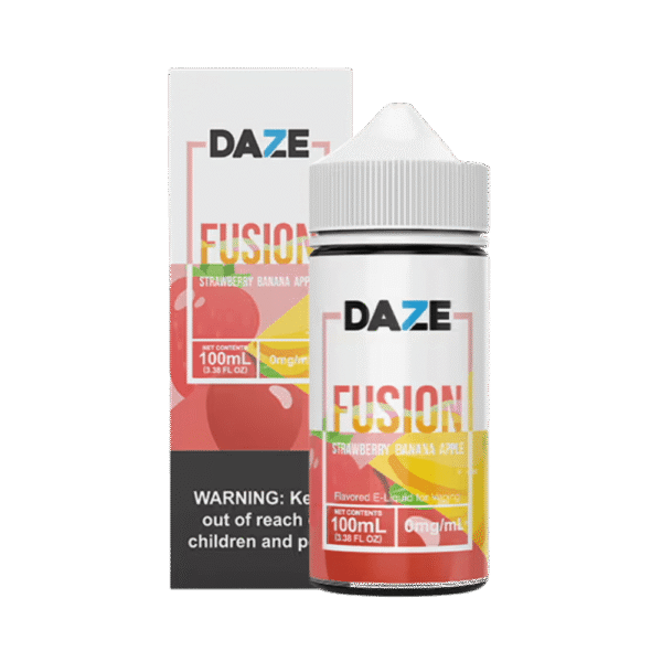 Líquido 7 Daze Reds Apple E-juice - Fusion - Strawberry Banana Apple - ICED