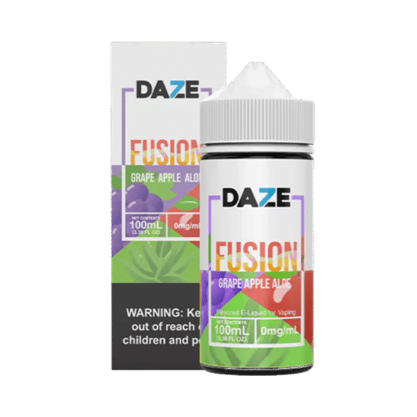 líquido 7 daze - Líquido 7 Daze Reds Apple E-juice - Fusion - Grape Apple Aloe - ICED