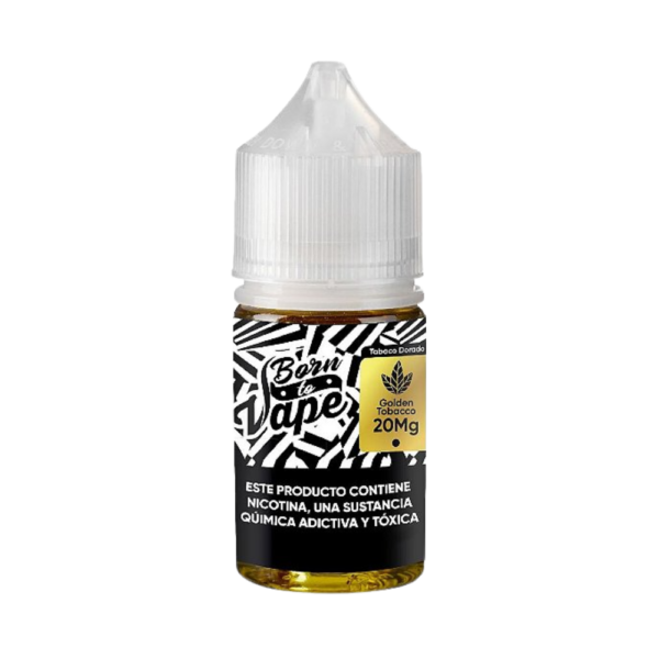 Líquido Born to Vape Salt - Golden Tobacco