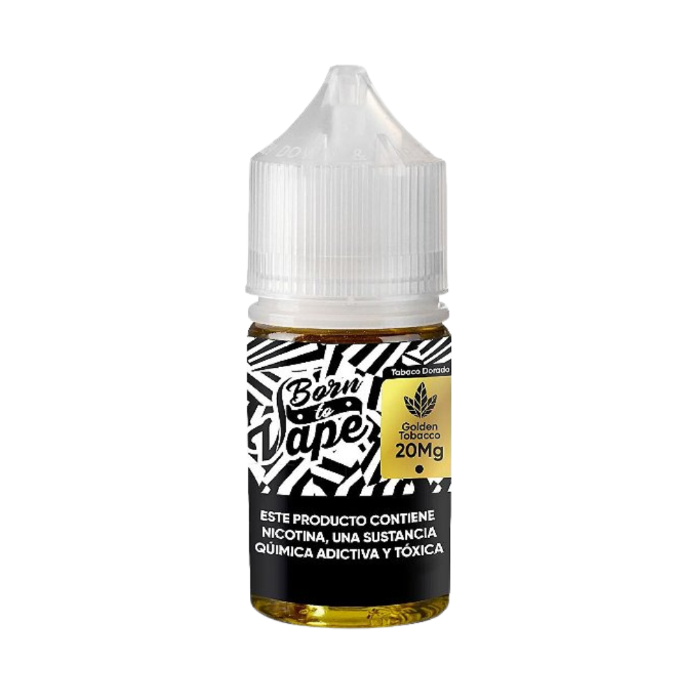 Líquido Born to Vape Salt - Golden Tobacco