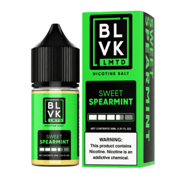 Líquido BLVK LMTD Salt – Sweet Spearmint