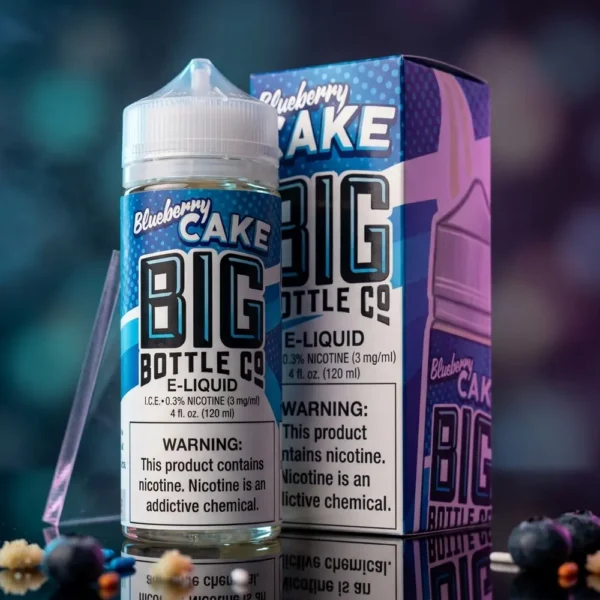 e-liquid blueberry cake - Liquido Big Bottle Co. - Blueberry Cake