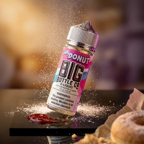e-liquid doce - Liquido Big Bottle Co. - Jelly Donut