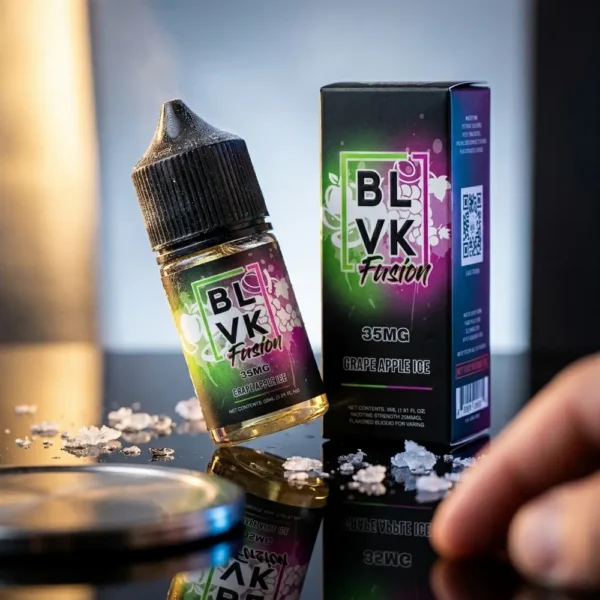 líquido nic salt - Líquido Blvk Unicorn Salt - Grape Apple Ice - Fusion
