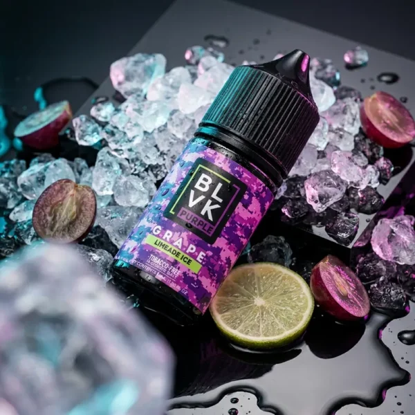 líquido salt nic - Líquido Blvk Unicorn Salt - Grape Limeade Ice - Purple