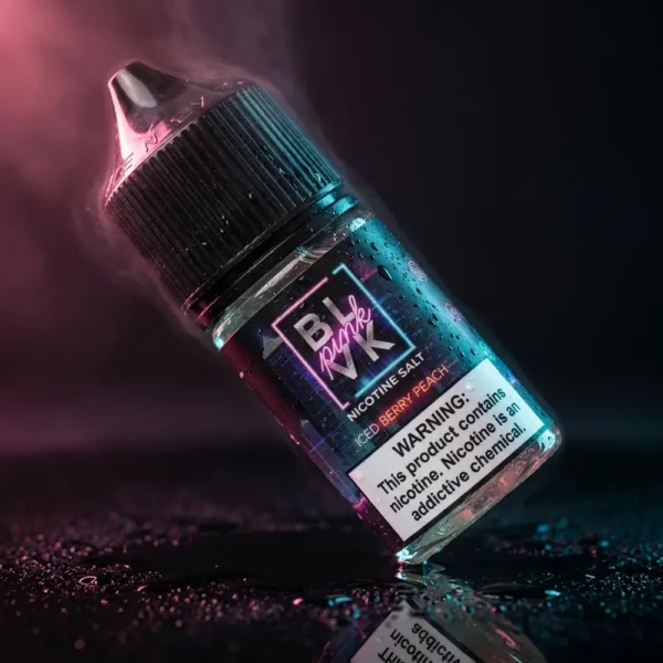 líquido salt nic - Líquido Blvk Unicorn Salt - Iced Berry Peach - Pink