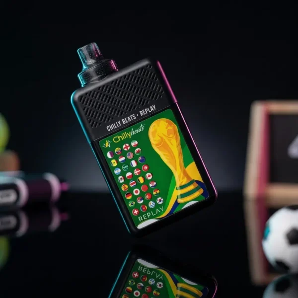 pod descartável 20000 puffs - Pod Descartável Chilly Beats Replay - 20.000 Puffs - Pineapple Grape Ice + Banana Grape Ice