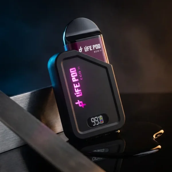 Kit Pod System Eco II + Cartucho 10.000 Puffs - Life Pod