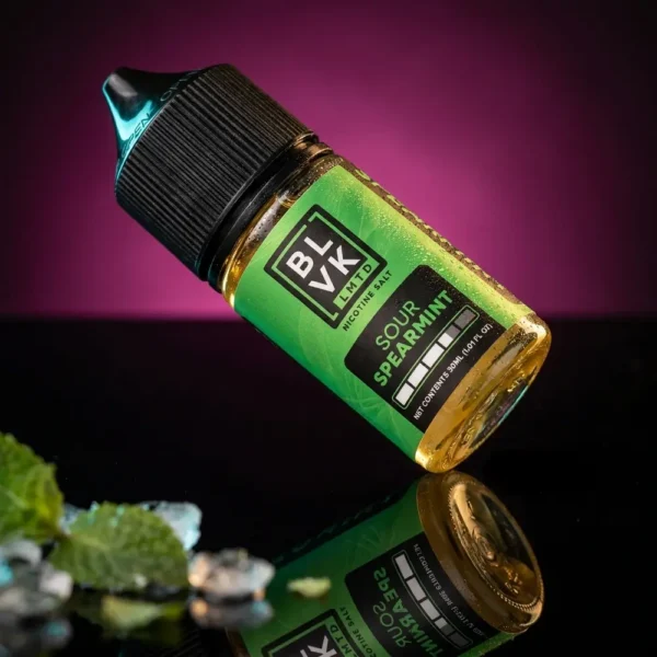 líquido nic salt - Líquido BLVK LMTD Salt – Sour Spearmint
